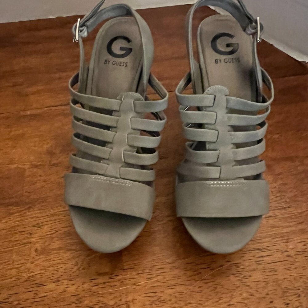G by Guess Summer Heel Sandals size 7 1/2